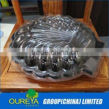 Advanced candy box ,Be divided into six compartments,black color
