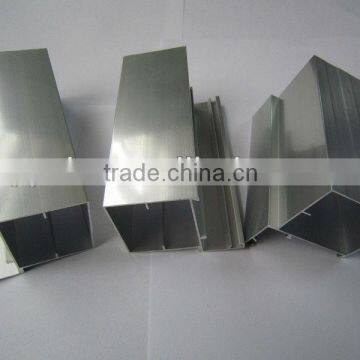 Polished Silver Anodized Iraq cabinet Aluminum profiles/ Bright Iraq aluminum profiles