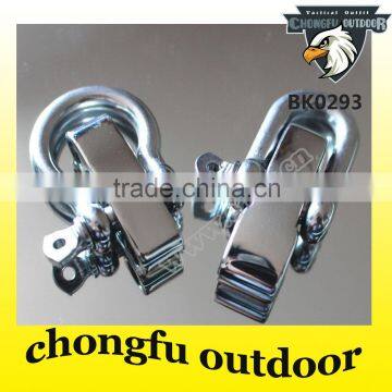 D/U shape stainless steel shackles for paracord