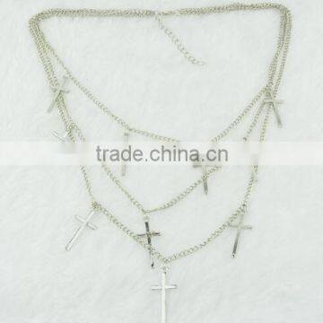 >>SW16555 Handmade Christian Trendy Cross High Quality Necklace/