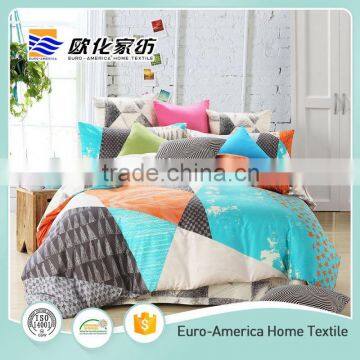 Patchwork Print Adult Quilt Bedding Set/Bed Sheet photo-5