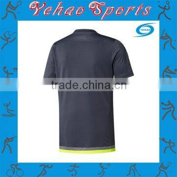 Grey Yellow Team Soccer Jersey Uniform photo-2