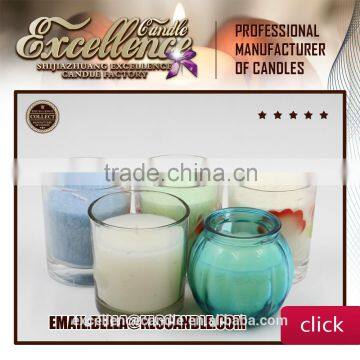 2015 hotsell scented Jar glass candle