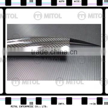 For Subaru WRX 2014- Carbon Fiber Car Headlight Eyelids Car Eyebrows photo-4