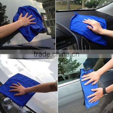 Super Soft Top Quality Home House Cheap and Best Blue Car Washing Cloth photo-4