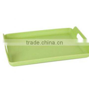 Natural eco-friendly bamboo fiber tray