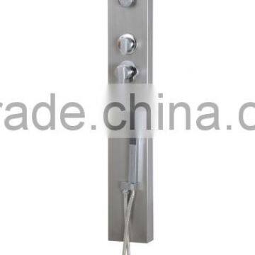 American design China factory Wholesale portable stainless steel shower panel for small bathroom