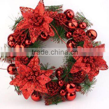 2013 new product indoor christmas wreaths H-39