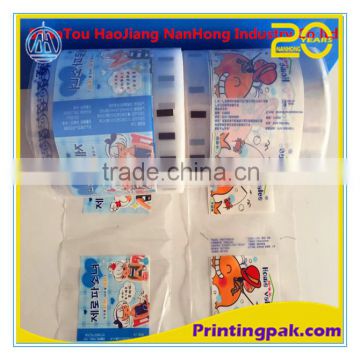 Custom blue and white porcelain of gravure printing colorful paper film/Handkerchief paper towel bag