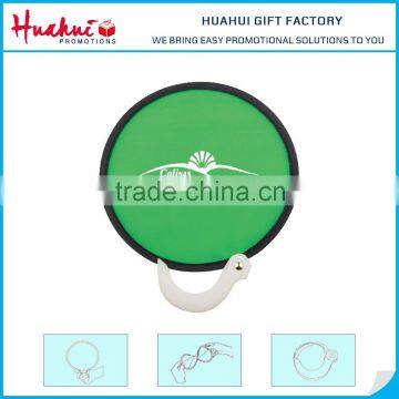 New Product Nylon Hand Fan/Nylon Folding Hand Fan/Nylon Fan