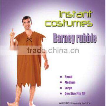 New fashion barney rubble fancy dress instant costume