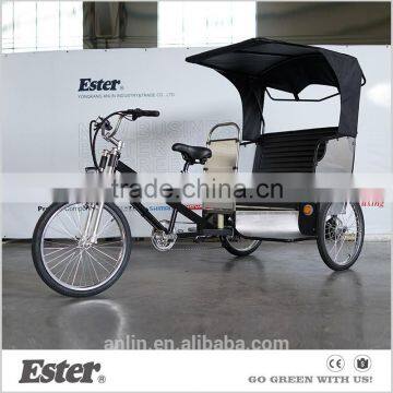 ESTER Chinese high quality commercial tricycles for passengers with LED lights