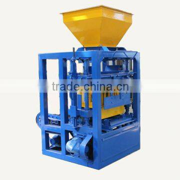 QT4-24 double vibration block machine Cement block plant