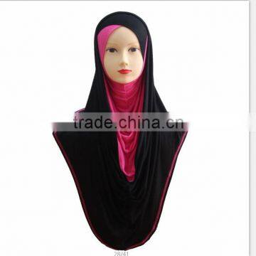 H224 popular muslim jersey hijab,big size long hijab