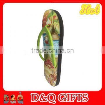 Souvenir Wood Slipper Magnet With Rubber Belt photo-4