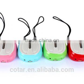 Wireless Battery Capacity 600 mAh Mini Bluetooth Protable Speaker With Hands String