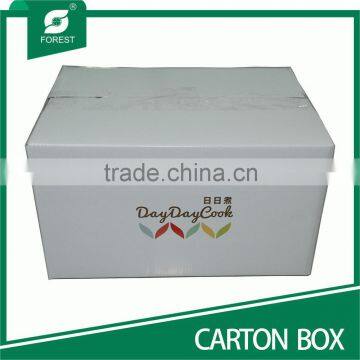 RECYCLED PAPER CARTONS WHITE CORRUGATED CARTON BINS photo-6
