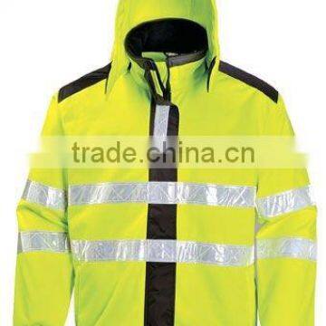 HIGH VISIBILITY REFLECTIVE SAFETY JACKET