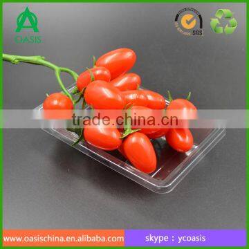 Blister disposable Plastic fresh tomato vegetable tray