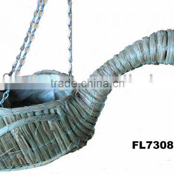 Hanging Rattan Animal Basket