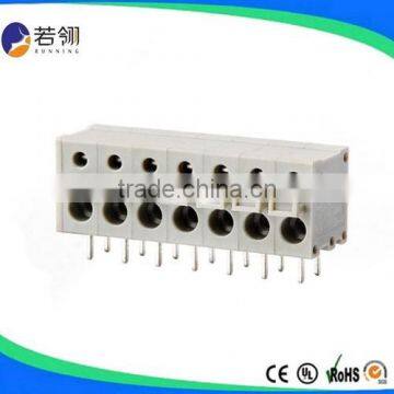 Stainless steel PCB Spring Terminal Block Pitch 5.0mm