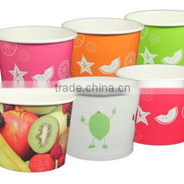 high quality custom printed biodegradable icecream bowl