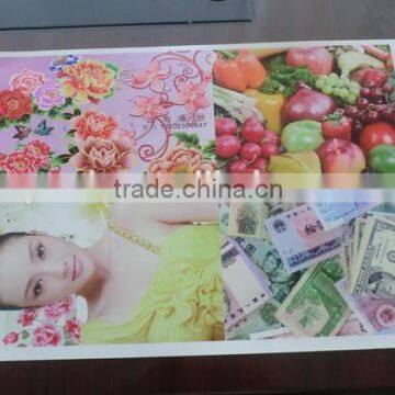 large format UV printer, flatbed inkjet coated paper printer , Customized UV Printer machine of no plate making