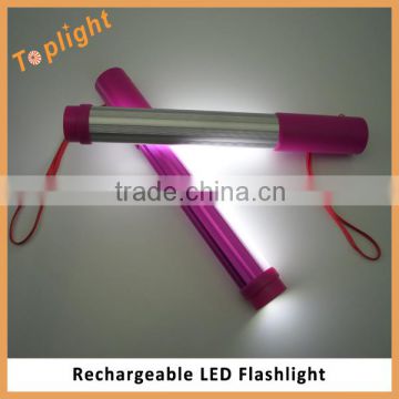 LED rechargeable flashlight/LED torch/rechargeable light