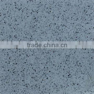 ARTIFICIAL QUARTZ STONE SILVER GREY WITH MIRROR KITCHEN COUNTERTOP