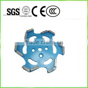 10inch segmented concrete diamond metal grinding plate for floor grinders