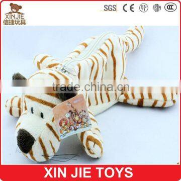 plush animal pencil case leopard shape pencil case plush lion pencil case                        
                                                Quality Choice