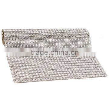 2016 Xiumao Factory Rhinestones Meshes/aluminum/brass Hotfix Mesh/metallic Mesh Fabric With Spangles photo-5