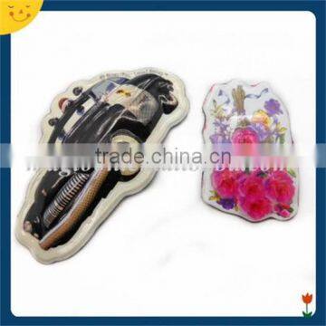 Lovely raised PVC promotion 3d car magnet