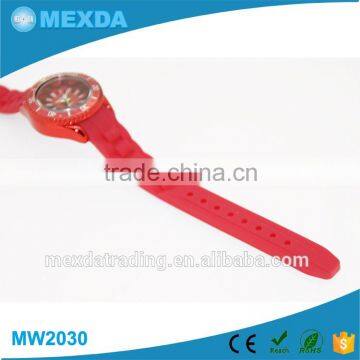 New Custom Fashion Watches Women Colorful Silicone Starp for Watches photo-4