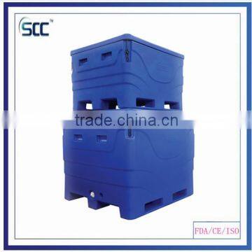 Insulated LLDPE Plastic Fish Tub, Fish Tub With PU Insulation by Rotomolding photo-3