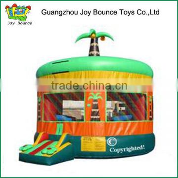 2015 new design round style inflatable jumping castle for hot sale