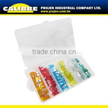 CALIBRE SAE standard 120pc Assorted colored Car Fuse set auto fuse Set