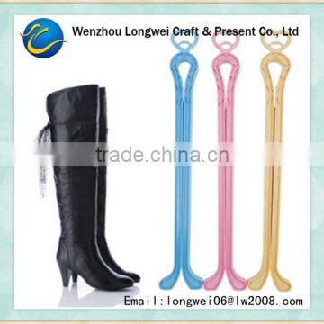 size 34 boot plastic shoe tree wholesale/plastic shoe keepers/bamboo shoe rack