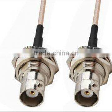 BNC Jack bulkhead to BNC Jack bulkhead COAXIAL Cable RG316