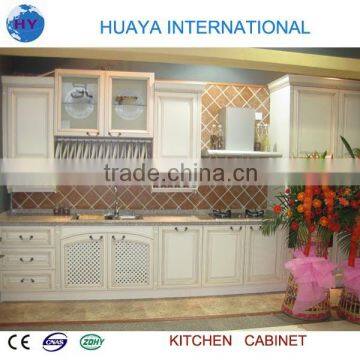 Lacquer kitchen cabinet MDF PVC/melamine/lacquer/wood veneer Modular Kitchen Cabinet