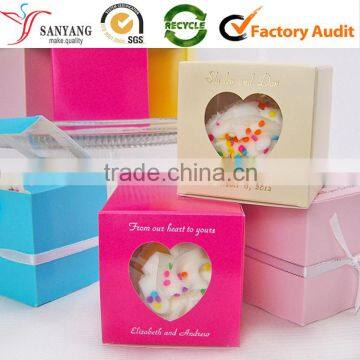 Art Paper Type and Accept Custom Order mini cupcake box wholesale