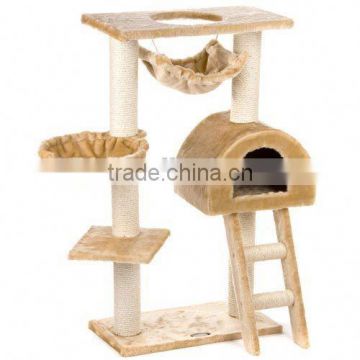 Cat scratcher tree condo house