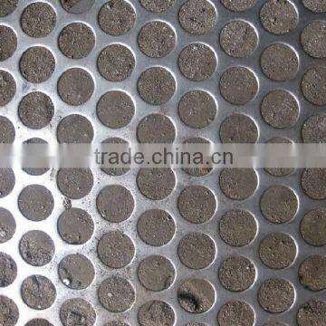 Low carbon steel perforated metal sheet