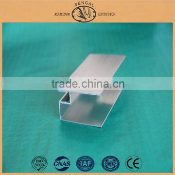 Brightly Anodizing Finish Aluminum Profile for Glass Price as per Kg