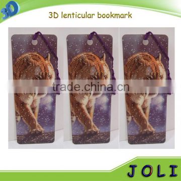 custom plastic 3d animal bookmark