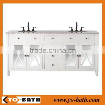 60 inch fancy bathroom vanity with marble countertop                        
                                                Quality Choice