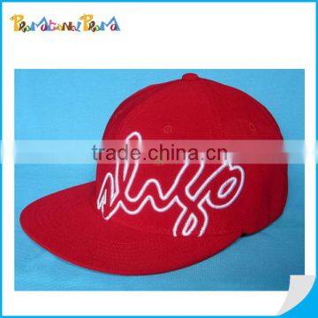 Red Cotton Embroidery Promotional Cap