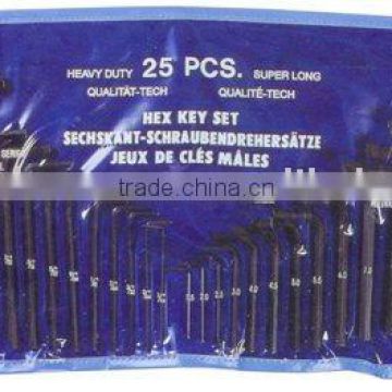 25 PCS HEX KEY WRENCH SET (GS-4551M02)