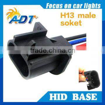 Auto Bulb Socket H13 Male Bulb Connector Cable photo-2