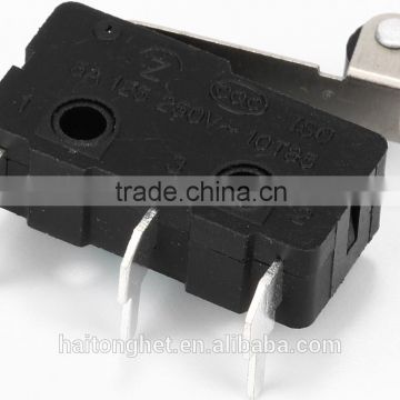 3pin bend pin electronic switch slide wheel micro switch